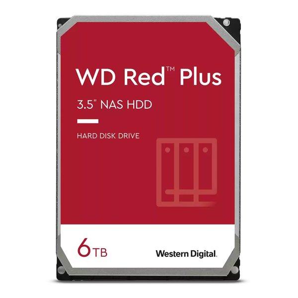 Western Digital ウエスタンデジタル WD 6TB HDD Red Plus NAS ...