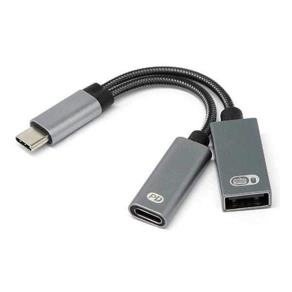 Route-R ルートアール PD給電対応 OTGアダプターケーブル RUA-OTGTPU1(255...