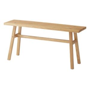IKEA フラットベンチ ナチュラル NORDBY ノールドビー　イケア イケア（IKEA） 【IKEA】NORDBY ノールドビー ベンチ, ゴムノキ, 125