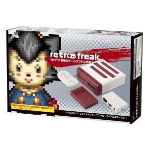 CYBER Gadget（サイバーガジェット） レトロフリーク レッド×ホワイト コントローラーアダプターセット CY-RF-RW(2565518)