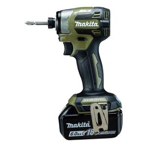 makita マキタ 充電式インパクトドライバ 青/バッテリBL1860B×2本/充電