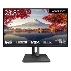 JAPANNEXT ジャパンネクスト 液晶ディスプレイ 23.8型 IPSパネル搭載/昇降式スタンド対応/フルHD JN-HSP238IPSFHD(2563131)｜e-zoa