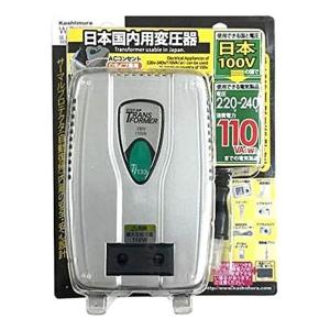 Kashimura カシムラ 海外用変圧器 220-240V/35VA WT-51E(2568946) : e