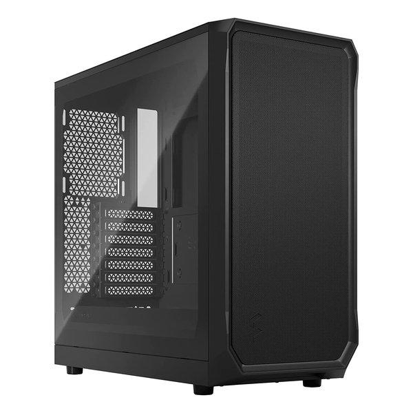 Fractal Design フラクタルデザイン エアフロー重視 強化ガラスパネル採用 ATX PC...