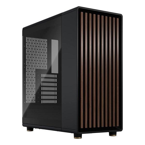 Fractal Design フラクタルデザイン ミドルタワーPCケース North Charcoa...