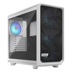 Fractal Design フラクタルデザイン フラクタル・デザイン Meshify 2 RGB White TG Clear tint ミドルタワー型PCケース FD-C-MES2A-08(2573412)｜e-zoa