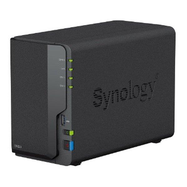 Synology シノロジー Realtek RTD1619B CPU搭載 低価格 2ベイ NASキ...