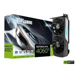 ZOTAC ゾタック グラフィックボード ビデオカード GF RTX4060Ti 8GB ZTRTX4060TITE/ZT-D40610E-10M(2574593)｜e-zoa