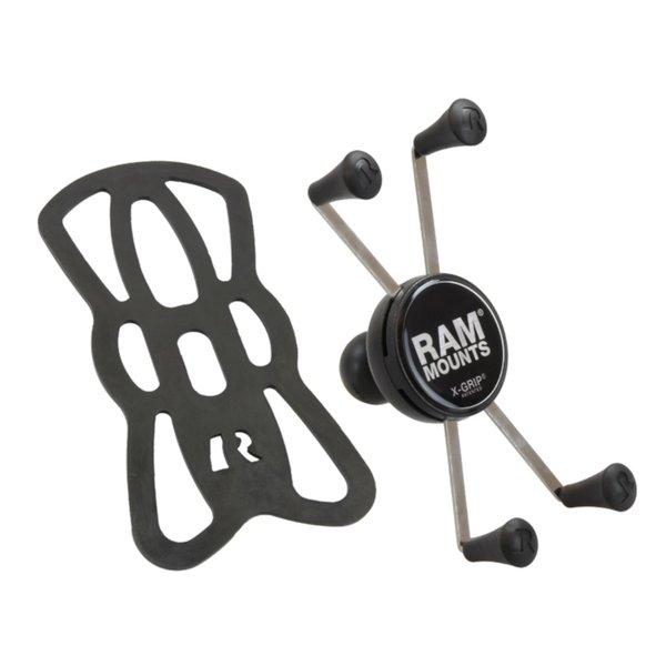 RAM MOUNTS ラムマウント バイク マウント部 Xグリップ ファブレット用 テザー付き RA...