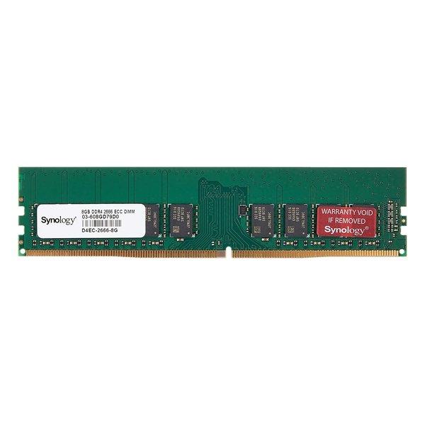 Synology シノロジー PC用メモリ 8GB DDR4-2666 ECC UDIMM D4EC...