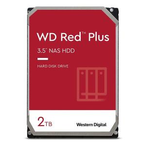 Western Digital ウエスタンデジタル 内蔵ハードドライブ 2TB HDD Red Plus レッドプラス 64MBキャッシュ 3.5インチ WD20EFPX(2574845)｜e-zoa