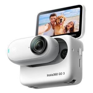 Insta 360 インスタ360 小型・軽量アクションカメラ insta360 GO 3 64GB 手ブレ補正 防水 CINSABKA_GO301(2575170)｜e-zoa