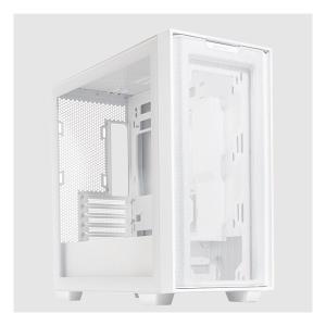 ASUS エイスース PCケース メッシュ製ミドルタワーケース A21 ASUS CASE/WHT ホワイト Micro ATX A21ASUSCASEWHT(2579335)｜e-zoa