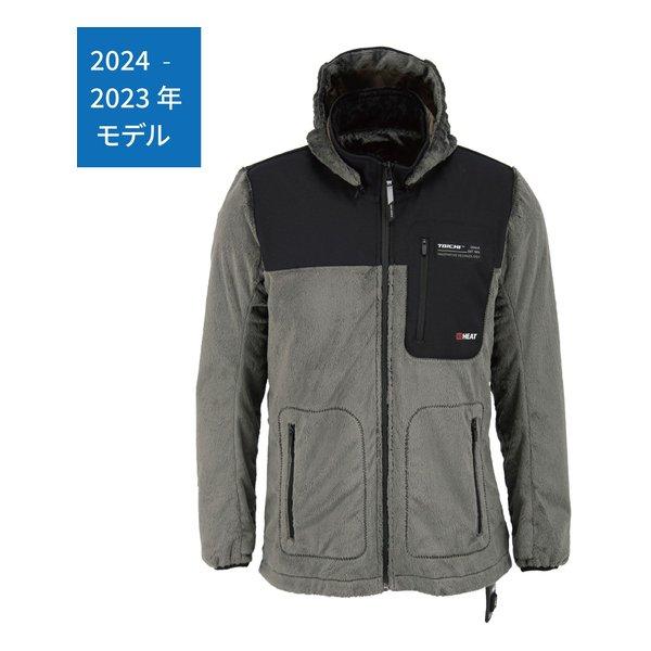 RS TAICHI アールエスタイチ バイク用 秋冬 e-HEAT フリース インナーパーカ ブラッ...