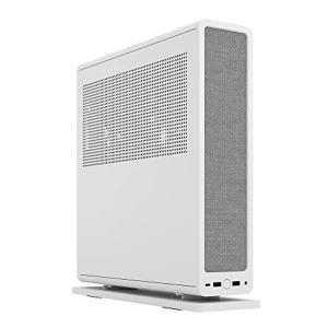 Fractal Design フラクタルデザイン スリム型PCケース Ridge PCIe 4.0 White Mini-ITX ホワイト FD-C-RID1N-12 FD-C-RID1N-12(2581109)｜e-zoa