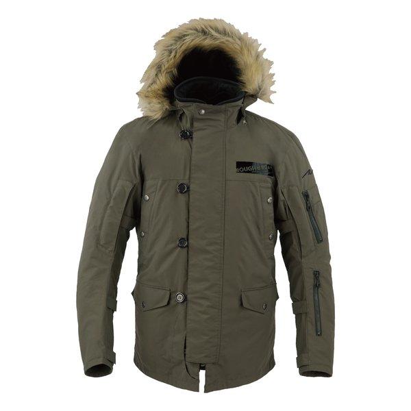 ROUGH&amp;ROAD ラフアンドロード N-3BR プリマロフトウインタージャケット ダークオリーブ...