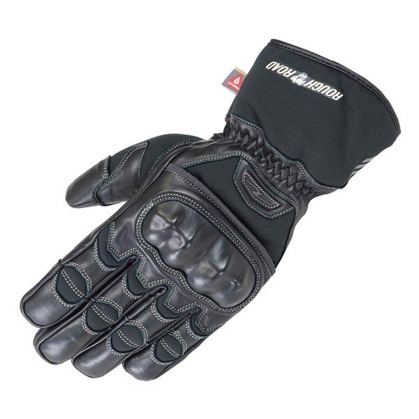ROUGH&amp;ROAD ラフアンドロード プリマロフト プロテクトウインターグローブ ブラック-XL ...