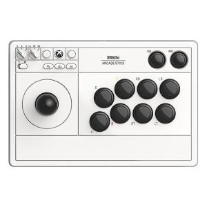 CYBER Gadget（サイバーガジェット） アーケードゲーム用 8BitDo Arcade Stick for Xbox White ホワイト CY-8BDASX-WH(2578630)｜e-zoa