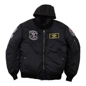 HOUSTON MA-1 モーターサイクルジャケット メンズサイズ HTVA2211W