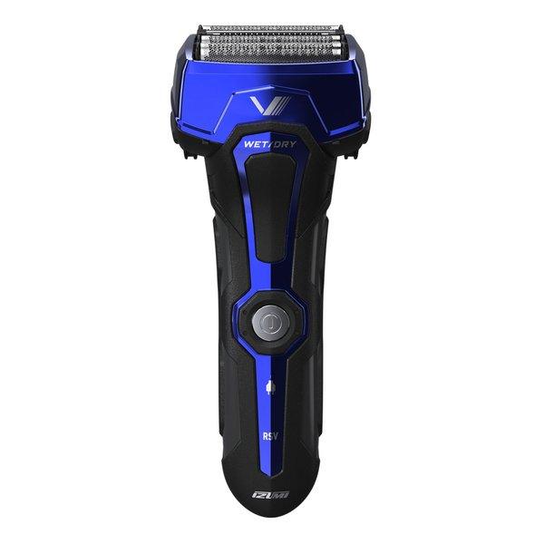 マクセルイズミ メンズシェーバー 4枚刃 充電式 グルーミングモデル ディープシーブルー IZF-V...