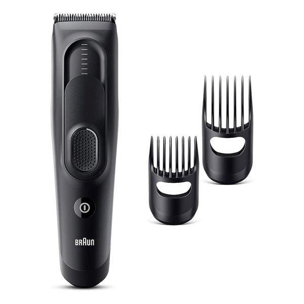 BRAUN ブラウン ヘアーバリカン 17段階の長さ調節 2種のコーム 長さロックシステム HC53...