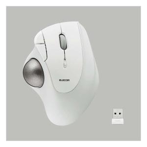 ELECOM トラックボール IST USB2.4GHz無線モデル M-IT10DRWH（ホワイト）の商品画像