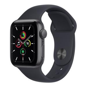 Apple アップル Apple Watch SE GPSモデル 40mm ミッドナイトスポーツバンド MKQ13J/A(2583506)｜e-zoa