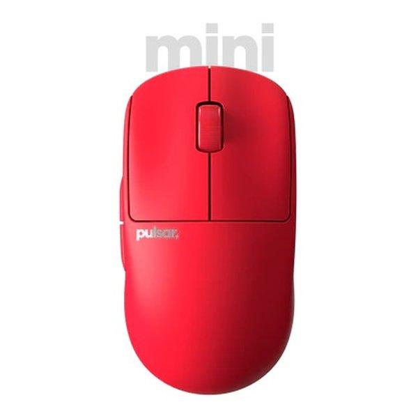 pulsar（パルサー） X2 V2 Mini Red Edition ワイヤレスゲーミングマウス ...