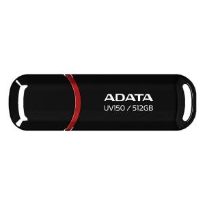 ADATA エイデータ UV150 USBフラッシュドライブ 512GB ブラック AUV150-512G-RBK(2588078)｜e-zoa