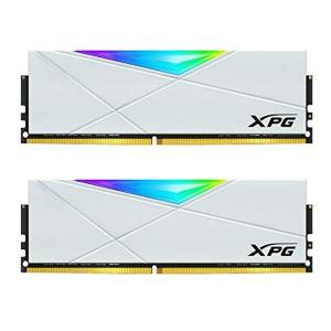 ADATA エイデータ XPG SPECTRIX D50 WHITE DDR4-4133MHz U-DIMM 16GB×2 RGB DUAL COLOR BOX ホワイト AX4U413316G19J-DW50(2588102)｜e-zoa