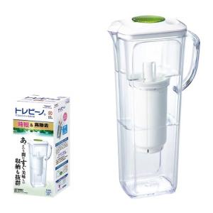 東レ TORAY 浄水器 トレビーノ PT306SV ポット型 高除去タイプ 0.8L カートリッジ1個付 PT306SV(2588174)｜e-zoa