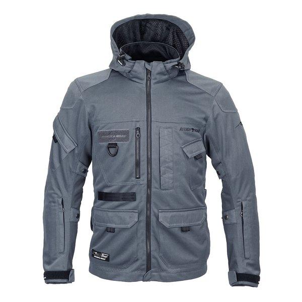 ROUGH&amp;ROAD ラフアンドロード マウンテンメッシュパーカーガンメタ LL サイズ RR734...