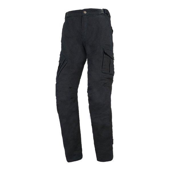 ROUGH&amp;ROAD ラフアンドロード バイク用 ウインドガードカーゴストレッチコットンパンツルーズ...