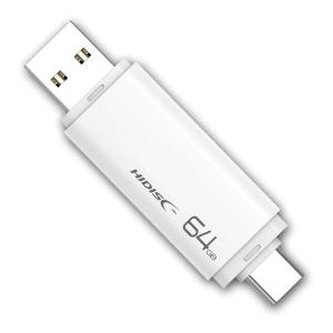 HI-DISC ハイディスク USB3.2 OTGメモリType-C/A 64GB USBメモリ Type-C/A両対応 HDUF134C64G3C(2588865)｜e-zoa