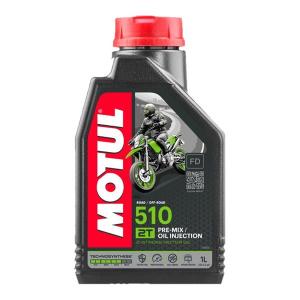 MOTUL モチュール 510 2T 1L 2ストローク エンジンオイル 化学合成油 5102T1L(2559634)｜e-zoa