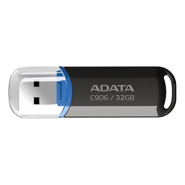 ADATA エイデータ ADATA UFD 32GB USB2.0 C906 ブラック USBフラッ...