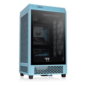 Thermaltake サーマルテイク The Tower 200 Turquoise MiniITXケース ターコイズ CA-1X9-00SBWN-00(2578543)｜e-zoa