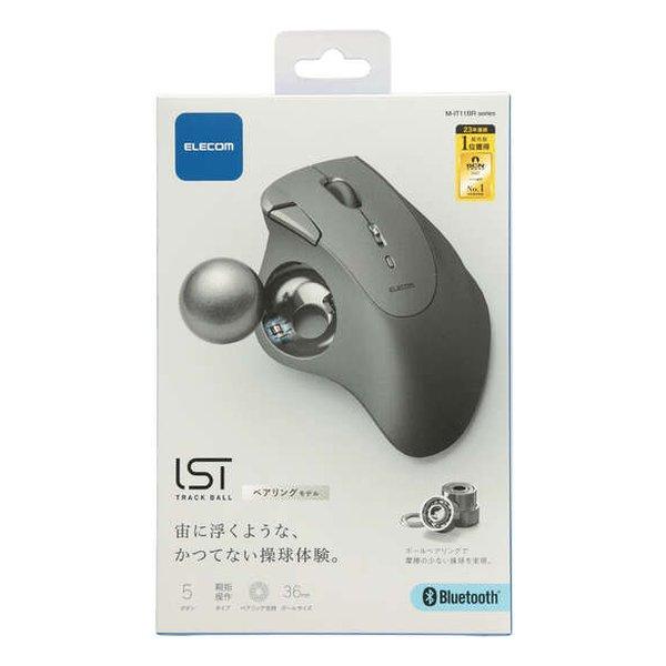 ELECOM Bluetooth5.0トラックボール IST5ボタン ベアリングモデル ブラック M...