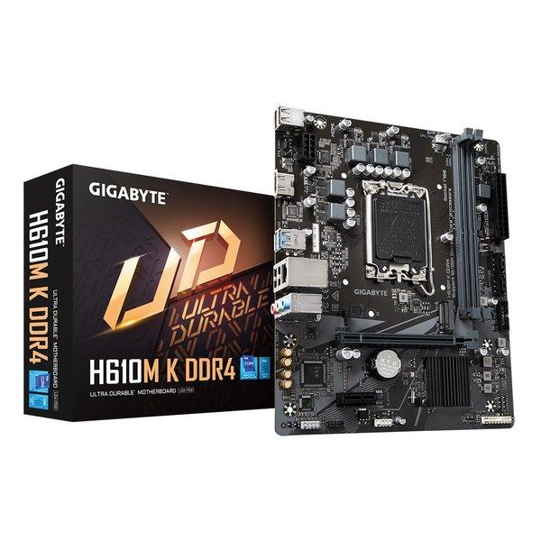 GIGABYTE ギガバイト H610搭載 MicroATXマザーボード H610MKDDR4(26...