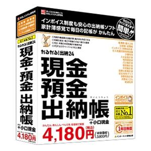 BSLシステム研究所 ビーエスエルシステムケンキュウ かるがるできる出納24 現金・預金出納帳+小口現金 カルガルデキルスイトウ24ゲンキンヨキンス(2583827)｜e-zoa