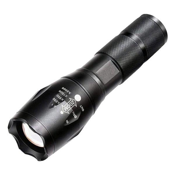 DIGITAL LAND デジタルランド 超強力LEDズームライト ブラック DL-YU219(25...