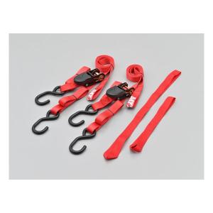 サブベルトx2pc ＆タイダウンベルト4本セット（バイク運搬ベルト荷