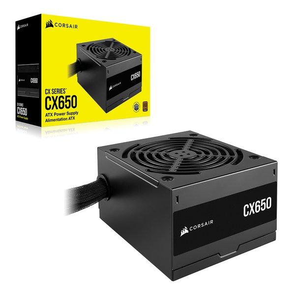 CORSAIR コルセア CX650 2023 PC電源ユニット 80PLUS Bronze認証/6...