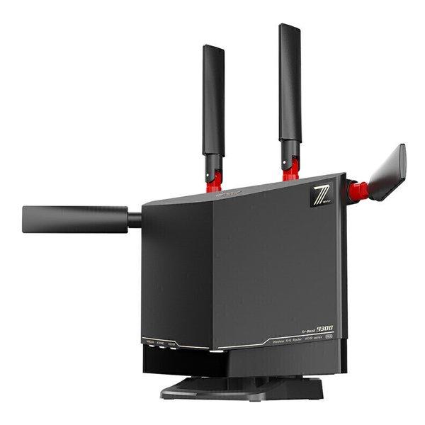 BUFFALO バッファロー Wi-Fi 7対応トライバンドルーター ハイパフォーマンスモデル ブラ...