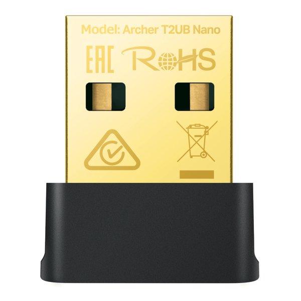 TP-Link ティーピーリンク AC600 Bluetooth 4.2対応ナノUSB Wi-Fi子...