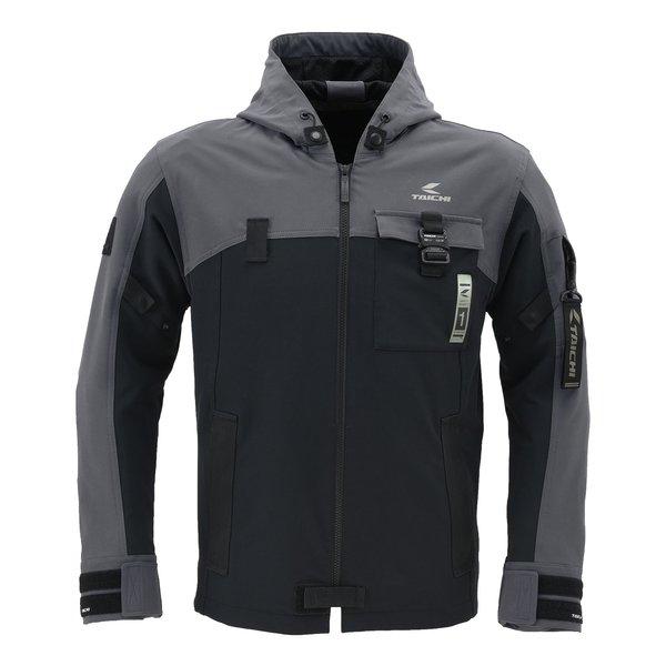 RS TAICHI アールエスタイチ バイク用 春夏 クイックドライパーカ ガンメタルブラック/Mサ...