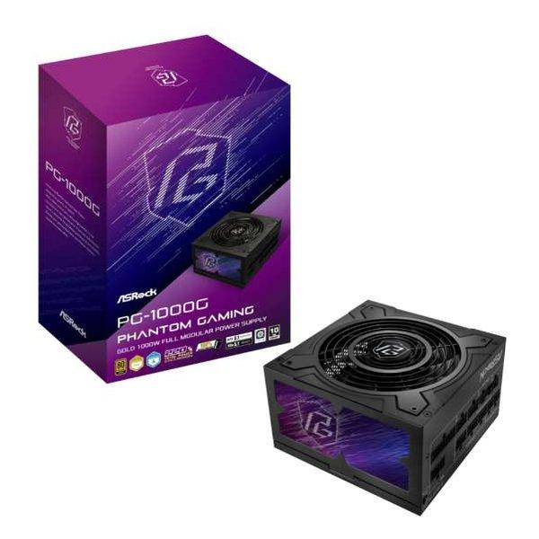 ASRock アスロック Phantom Gamingシリーズ 1000W電源 80PLUS GOL...