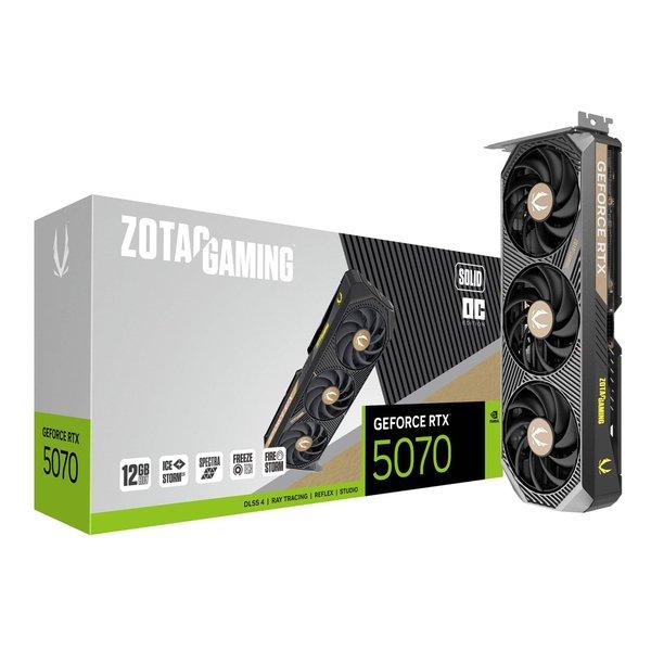 ZOTAC ゾタック ZOTAC GAMING GeForce RTX 5070 SOLID OC ...