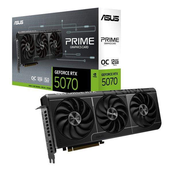ASUS エイスース PRIME GeForce RTX 5070 12GB GDDR7 OC Ed...