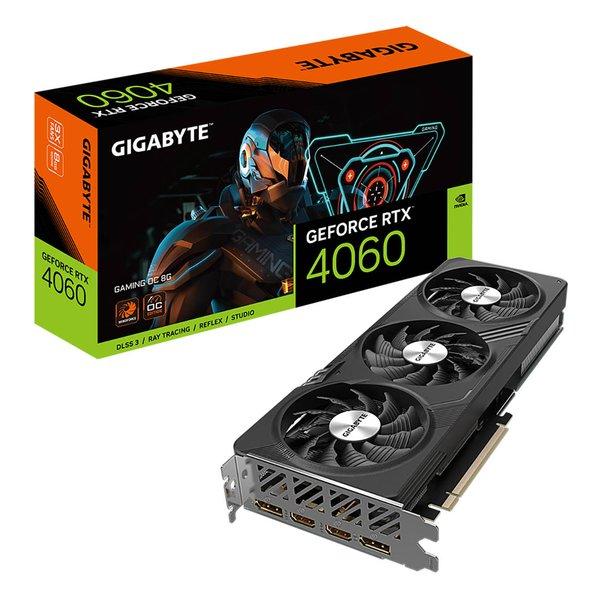 GIGABYTE ギガバイト GeForce RTX 4060 GAMING OC 8G GV-N4...
